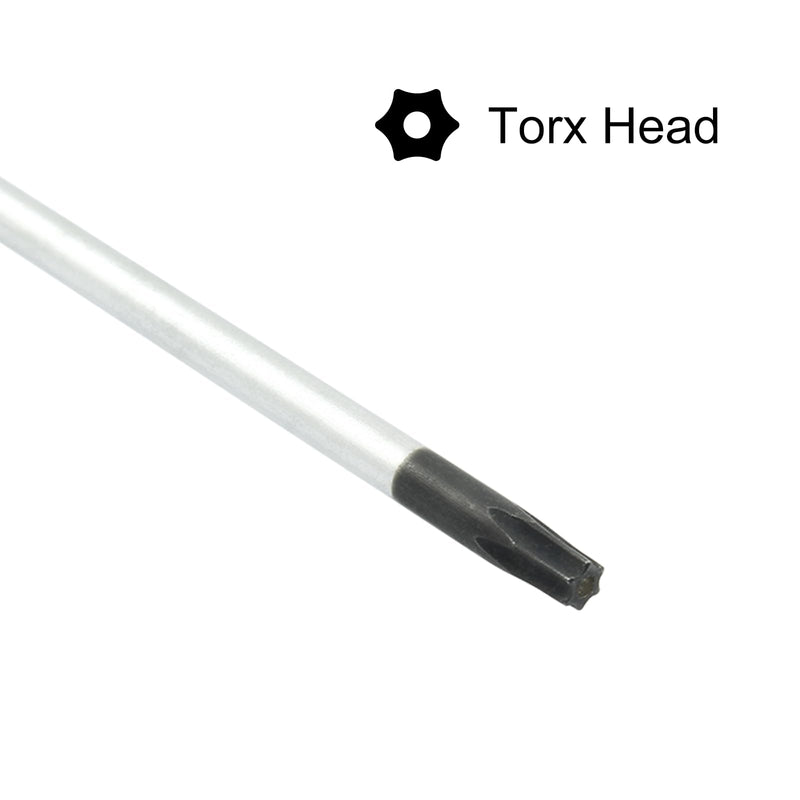 T10 Torx Screwdriver, 75mm(3 Inch) Long Magnetic Tip Torx Screwdriver, 6 Point Star Screwdriver T10x75mm Torx Head
