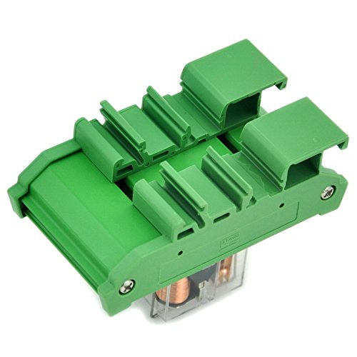 Electronics-Salon DIN Rail Mount AC/DC 12V Control 2 SPDT 16Amp Pluggable Power Relay Module, G2R-1-E 2 Channel 12V