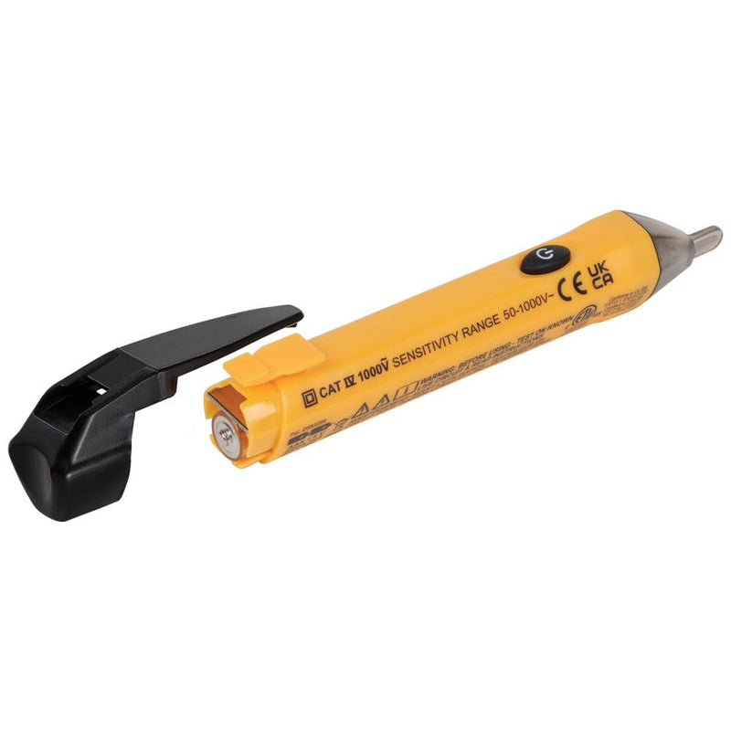 Klein Tools NCVT1PKIT Electrical Tester Kit with Non-Contact Low Voltage Tester, 50 to 1000V AC and GFCI Receptacle Tester, 2-Piece NCVT Kit