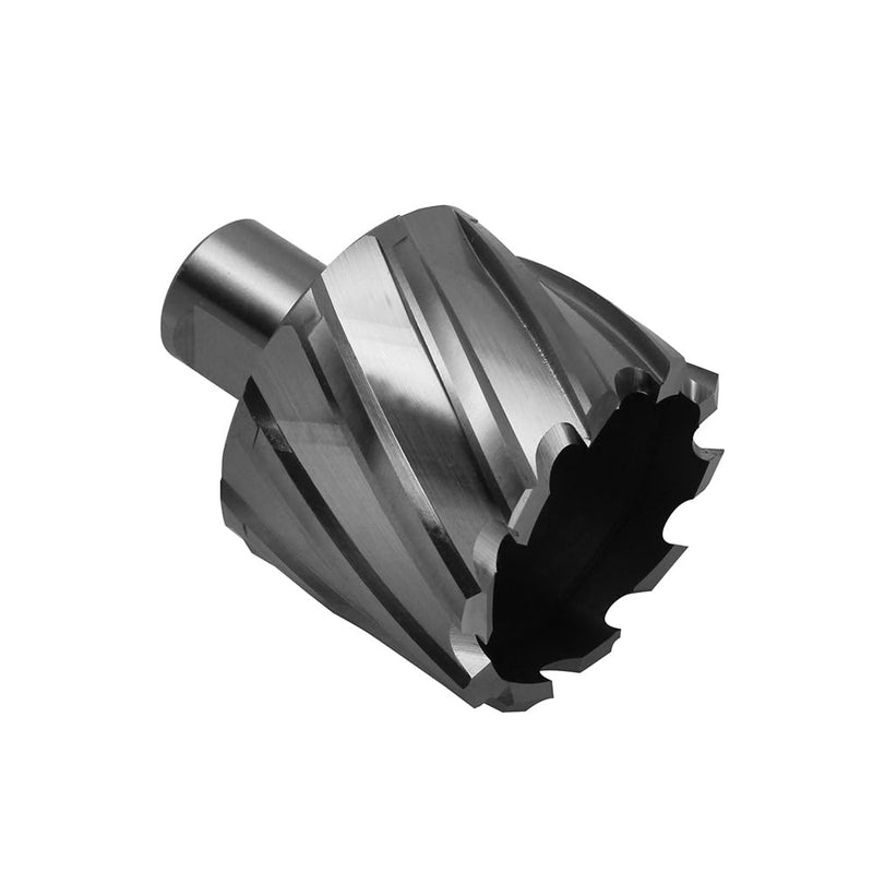 Annular Cutter JESTUOUS 1-7/8 * 1 Inch Cutting Diameter 3/4 Weldon Shank 1 Cutting Depth with Pilot Pin Slugger Bits HSS Kit for Magnetic Drill Press,1 Piece