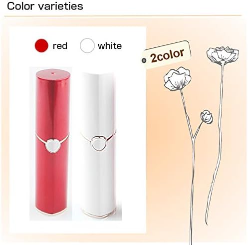 Women's Face Shaver, Electric Razor, Lightweight, Small, Grown Hair, Mother's Day, Battery Operated, Red, Red - NewNest Australia
