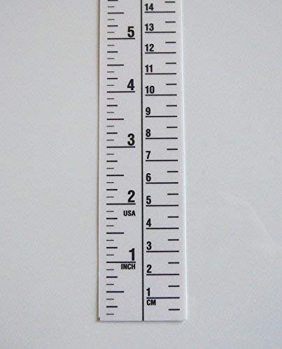 Height Rule – Fractional/Metric – 80 Inch/203 Centimeter Long – White