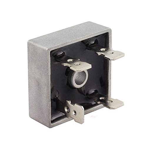Tegg 1-Pack KBPC2510 Bridge Rectifier Diode DIP-4 25A Single Phase Square Electronic Component