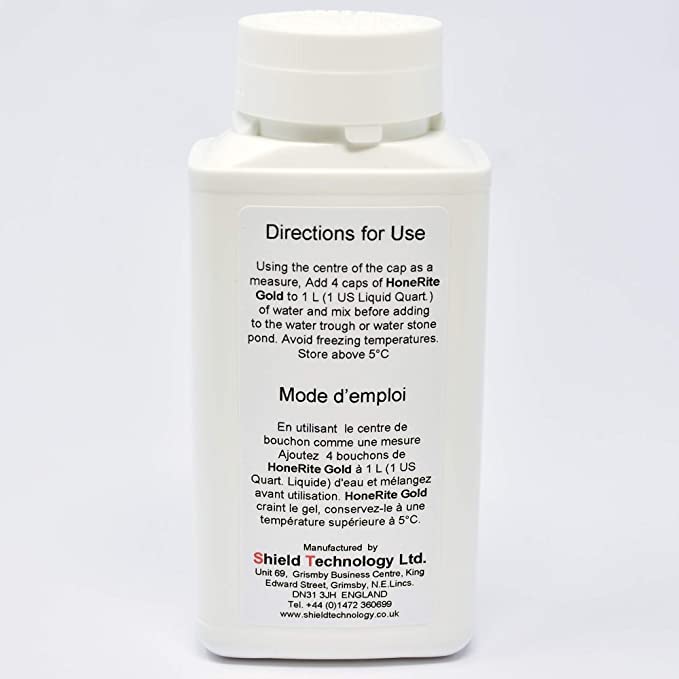 HoneRite Gold STN-HRG250 250ml Honing Solution. The Grinding/Sharpening Additive That is Specifically Formulated to Make Water Non-Corrosive and help protect against Rust
