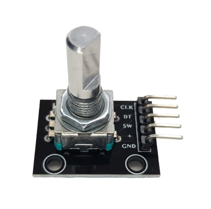 Rotary Encoder for Arduino, ESP32, ESP8266, Raspberry Pi, 5 Pieces