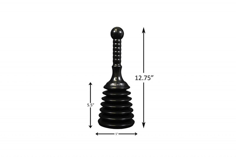 Master Plunger MPS4 Sink & Drain Plunger for Kitchen Sinks, Bathroom Sinks, Showers, and Bathtubs. Small and Strong Design with Large Bellows Commercial & Residential Use, Black - NewNest Australia