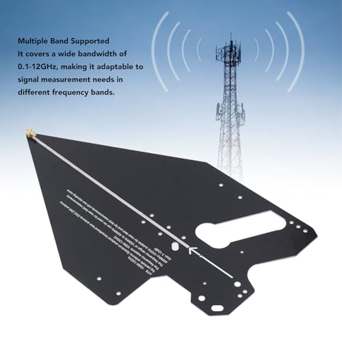 Garosa Log Periodic Directional RF Outdoor 100MHz-12GHz for Spectrum Management EMC Testing Compatible with Cellular Modems Routers