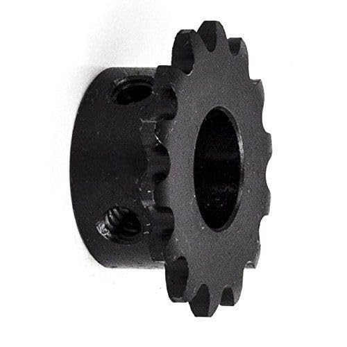 Jeremywell #25 Roller Chain Sprocket B Type 1/2'' Bore 14 Tooth 1/2" Bore 14 Tooth