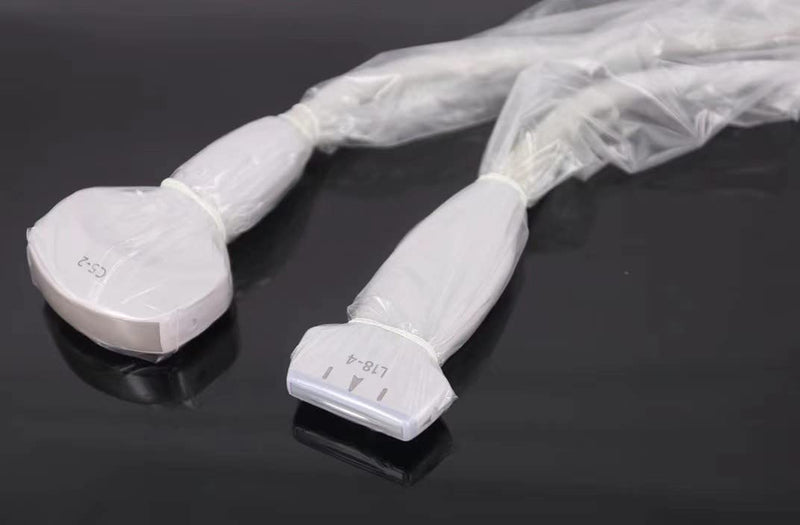 GOYOJO Ultrasound Probe Cover - Transducer Cover Latex-Free Sterile Disposable Clear, Cover Probe Sheath 6" X 12", Disposable Drape Sheathes Non-Latex Individual Packaging (20pcs) 20pcs
