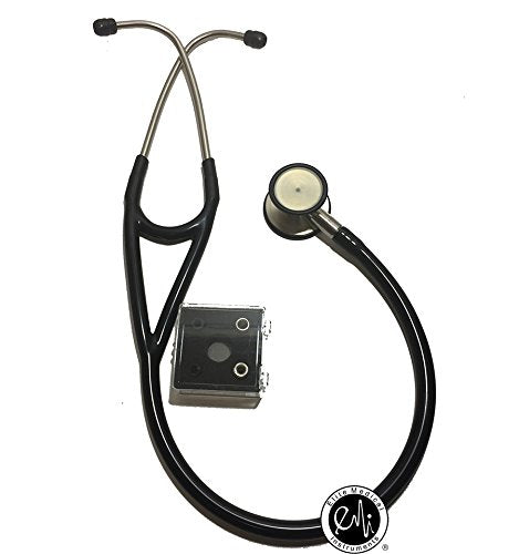 EMI ESC-222 Black Dual Head Cardiology Stethoscope