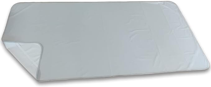 (All Season Type) 2-Way Pique Knitting Waterproof Bedwetting Sheet Single 39.4 x 82.7 inches (100 x 210 cm) (Light Gray) Full Body Use, Commercial Use, Flat - NewNest Australia