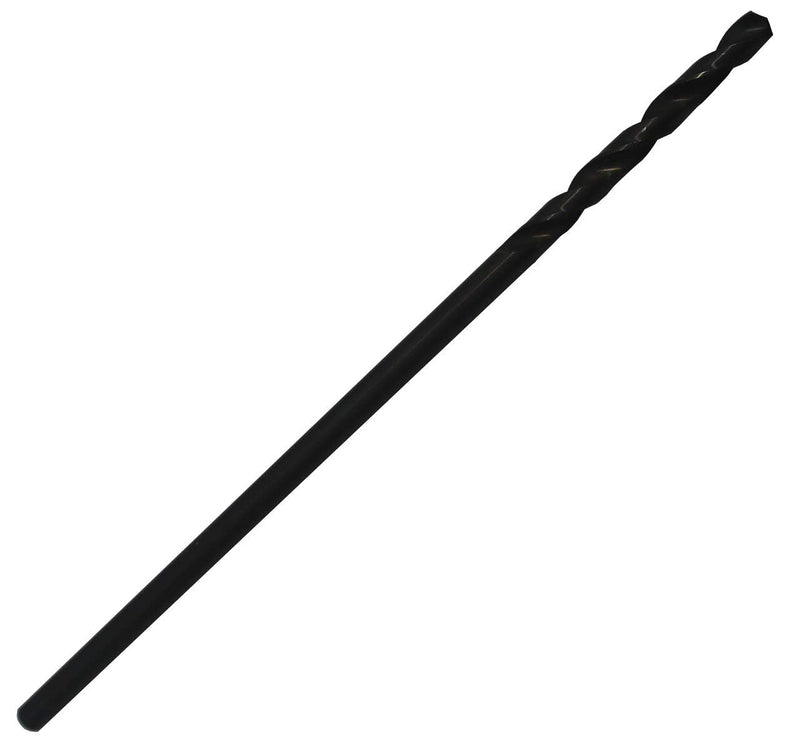 Drill America 5 Piece High Speed Steel Aircraft Extension Drill Bit Set (1/4 - 1/2" x 6" Long), POU Series