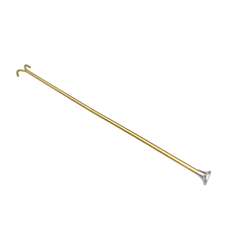 Antique Gold Blow Poke Fireplace Tool 32 Inch, Fire Blowing Stick Split Type Compact Fire Starter, Handmade Fire Blow Stick, Fire Poker Blower Stick, Fire Blower, Stoke Your Fire Easily in Fireplace