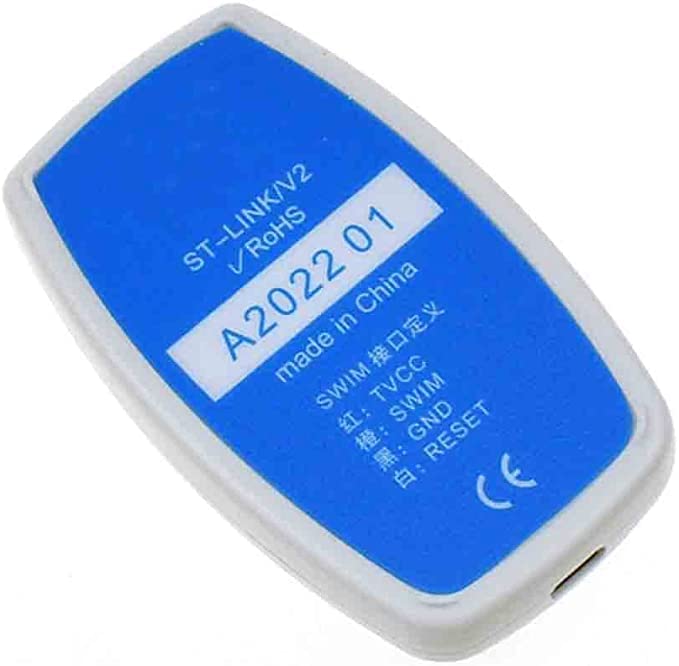 ST-Link V2 MCU Programmer with Swim SWD Interface for STM32 and STM8 Microcontroller Debugger