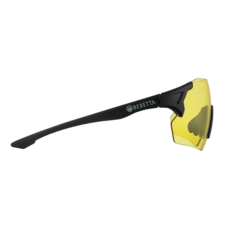 Beretta Unisex Protective Shooting Safety Plastic Frame Challenge EVO Glasses for Eye Protection Yellow