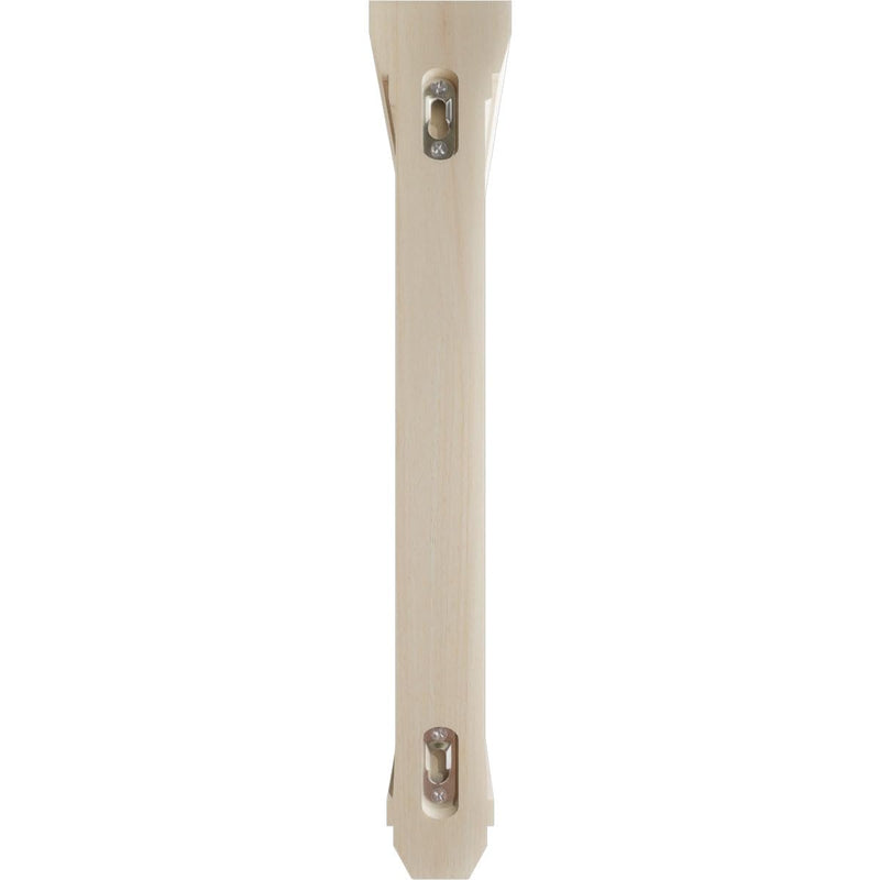 Ekena Millwork BKT02X07X14STRW Stockport Wood Brackets, 2 1/4"W x 7"D x 14"H , Rubberwood 2.25-in. W x 7-in. D x 14-in. H