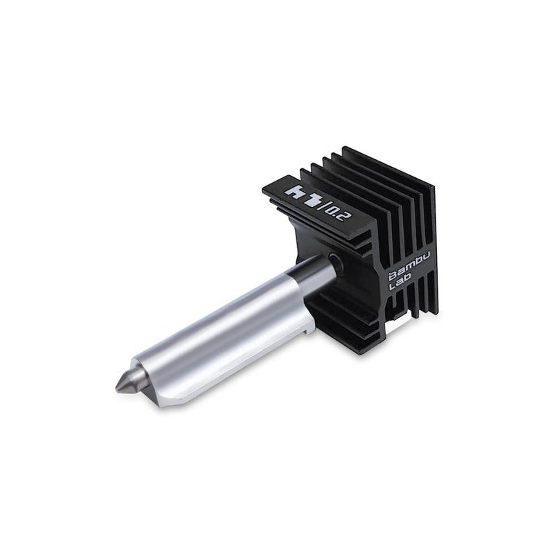 H2D/H2S 3D Printer Hotend Bambulab Original with 0.2mm Stainless Steel Nozzle for Bambu Lab H2D Combo, H2S Combo 3D Printer Accessories