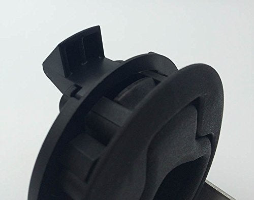 Slam Latch Hatch Round Pull Latch (OWACH AL-958-3) for 1/2" Door Replace Southco M1-63 RV Marine Boat Black 1/2" door, Non-locking