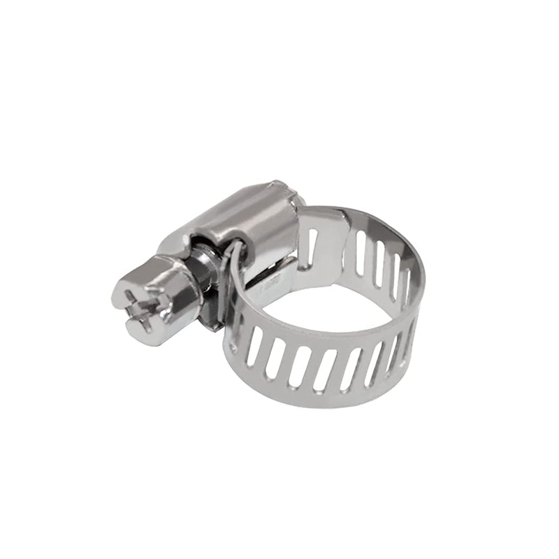 Beduan Brass Hose Barb Reducer, 5/8" to 1/2" Barb Hose ID, Reducing Barb Brabed Fitting Splicer Mender Union Air Water Fuel With 8 Hose Clamp(Pack of 4) 5/8-1/2 Add Clamp