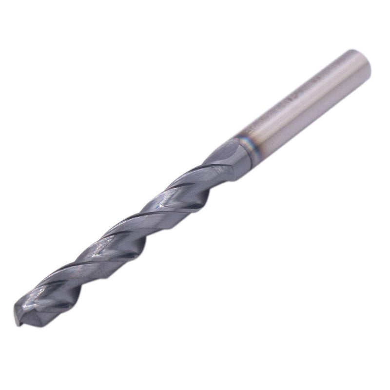 BestParts 2Pcs 2 Flute 3/16" Solid Carbide Jobber Drill Bits - AlTiN Coated | 2 Flute Tungsten Carbide Twist Drill Bits, 118° Point Angle, 3/16" Drill Diameter, 1-5/8" Flute Length, 2-3/4" Overall Length 3/16 in
