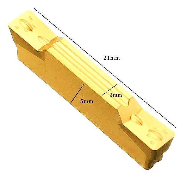 20pcs MGMN300-M Carbide Grooving Inserts, CNC Carbide Turning Inserts Lathe Inserts Cutters for MGEHR/MGIVR Lathe Holders