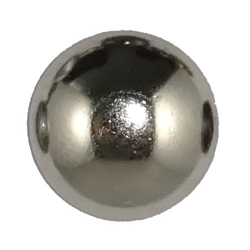 decotacks® Silver Finish Upholstery Nails, Furniture Tacks Thumb Tacks, Push Pin 7/16in - 100 Pcs/Box [Nickel/Silver Finish] DX0511