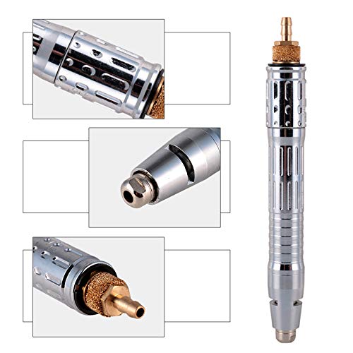 Air-powered Micro Die Grinder, Pencil Style | 65,000 RPM | 1/8" (3mm) Capacity