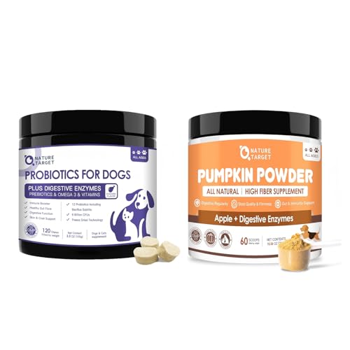 Probiotics for Dogs & Pumpkin Powder for Dogs