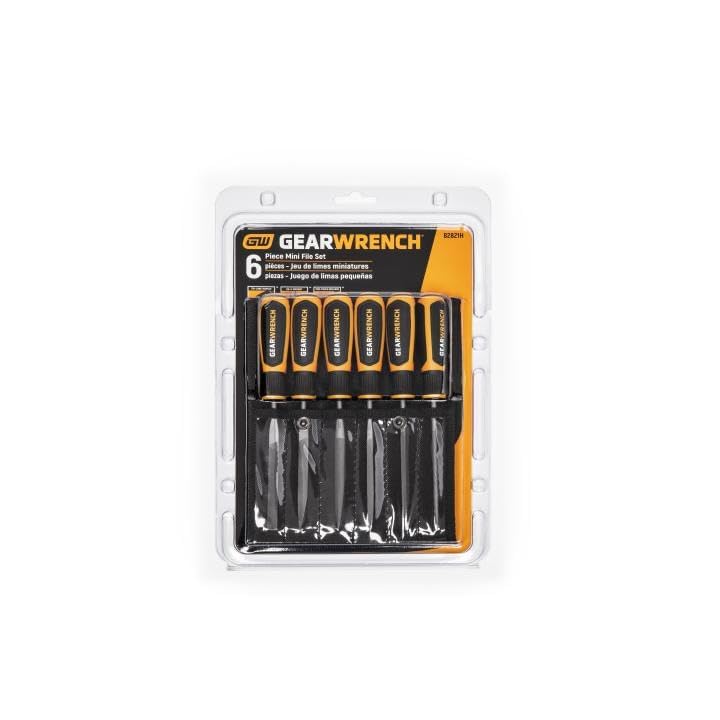 GEARWRENCH 6 Pc. 4" Mini File Set - 82821H 6 Pc. Mini Set New Version