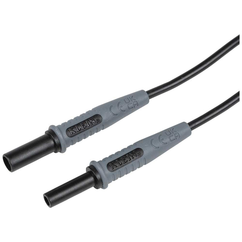 Klein Tools 69358 Lead Adapters, Extension Cable for Meters with Banana Jack Inputs, 20-Foot