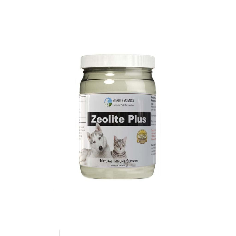 Vitality Science Zeolite Plus for Dogs | Immune Support | Balances pH | Supports Energy Processes (450gms) 450gms