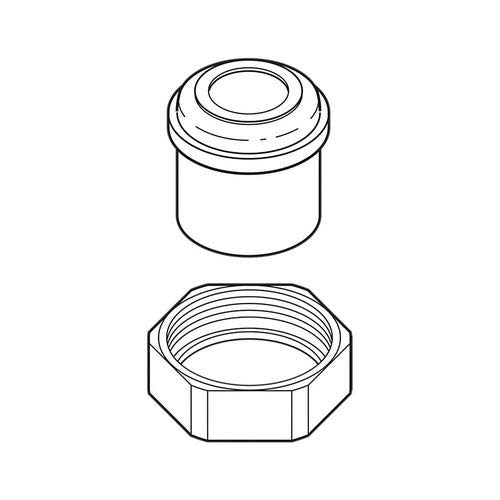 Delta Faucet RP6203 Coupling Nuts and Tailpieces, 2-Pack