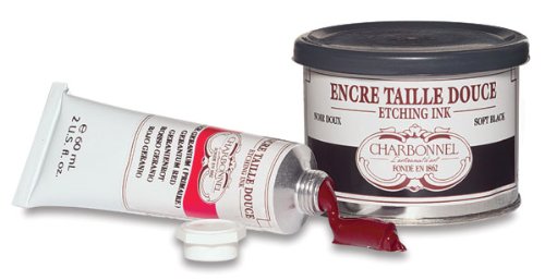 Charbonnel Etching Ink, 60ml Tube, S2, Raw Umber 1 Count (Pack of 1)