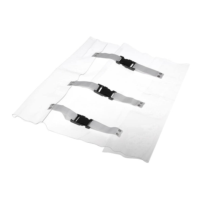 Dental Chair Foot Cover Pad, Plastic Washable Clinic Unit Protector, Transparent Dustproof Mat