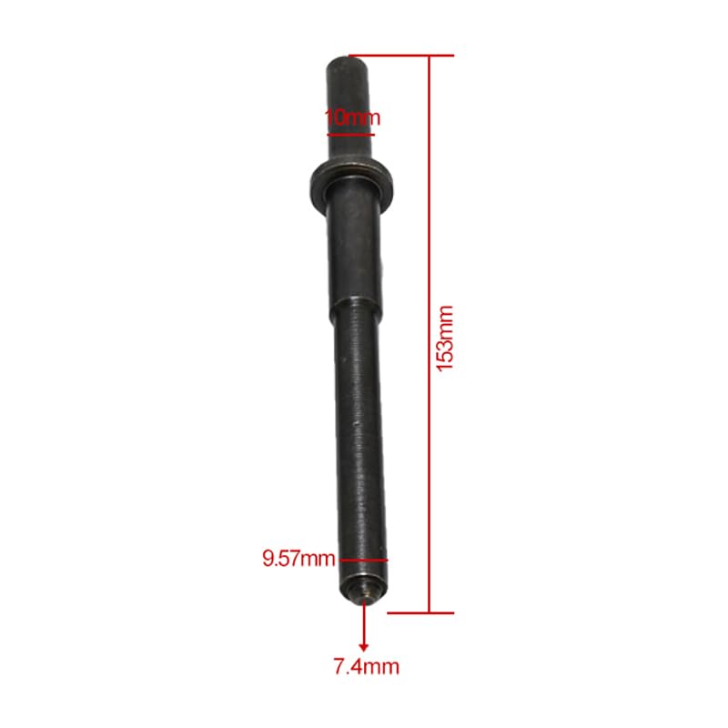 Pneumatic Roll Pin Punch Set .401" Air Hammer Pilot Punch 1/4" to 1/2" 153mm for Removing Roll Pins Hollow Tension Pins
