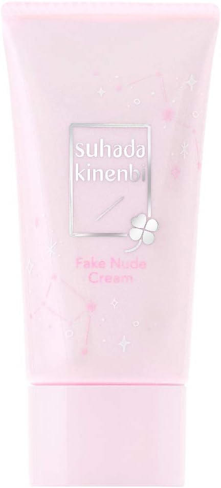 Bare Skin Anniversary Fake Nude Cream N No-makeup skin care gel cream that can be used 24 hours a day morning and night Contains light-diffusing powder for illusion effect Fake popular skin Makeup base Floral blend tea scent Nude pink 30g (x 1) - NewNest Australia