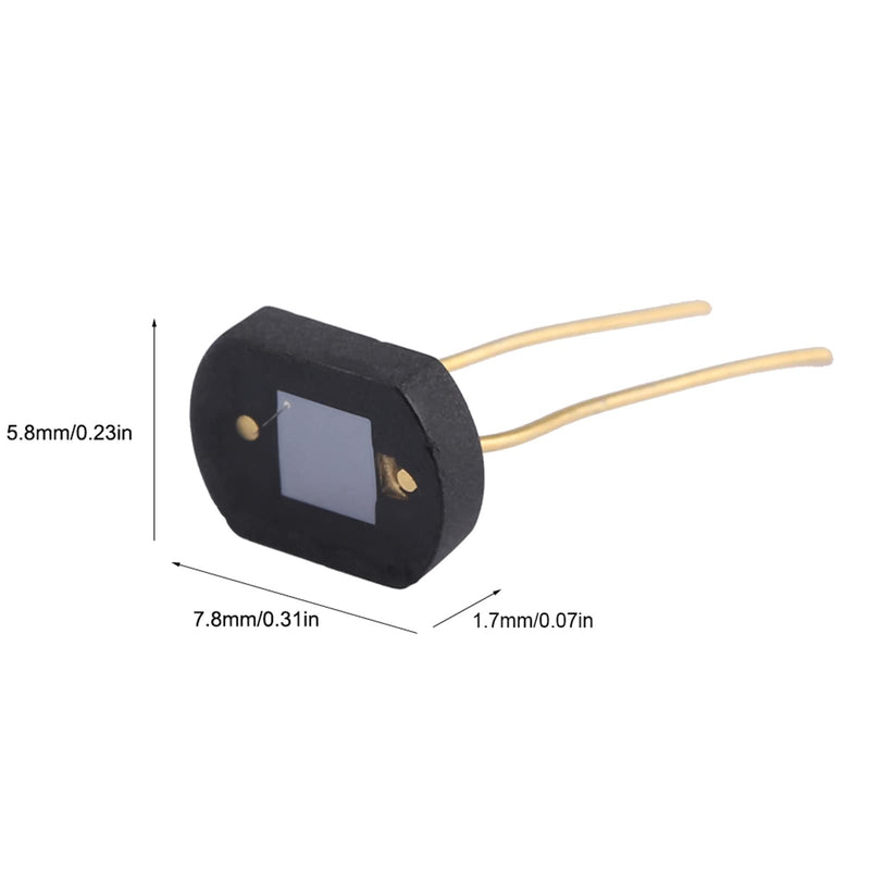 Silicon Photodiode, Sensitive Durable 2DU3 Photoresistor Light, Silicon Photodiode Visible Light Detector Silicon Photocell Photoresistor Used for Photodetection Near-Infrared Detectors, Silicon - NewNest Australia