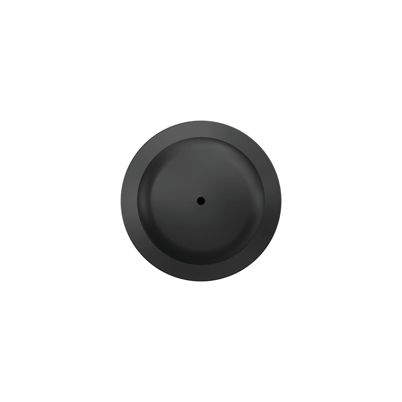 Schlage F40 PLY 622 Plymouth Door Knob, Bed & Bath Privacy Lock, Matte Black Standard