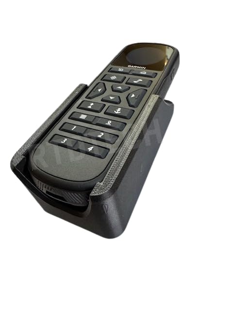 Remote Holder Compatible with Garmin Force Kraken trolling Motor Remote (Style as Shown in Images). Carbon Fiber Infused. Crafted by a Fisherman for Fishermen. Designed and Manufactured in The USA.