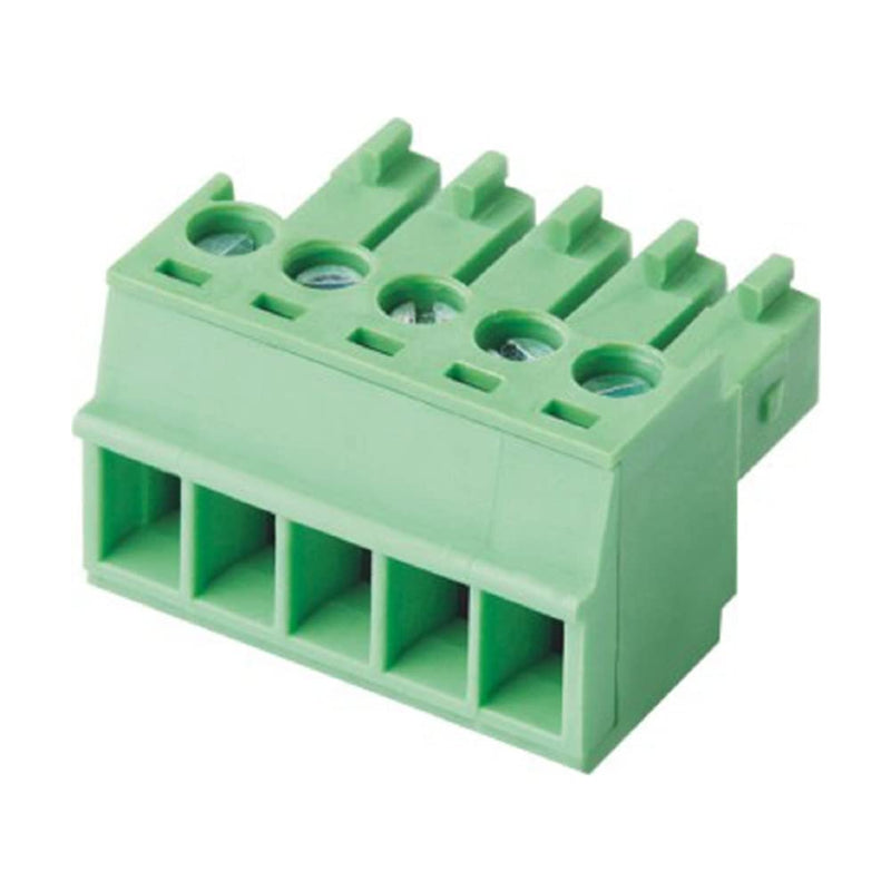 5Set 5-Pin 300V 8A KF2EDGK 3.5mm Pitch Screw Terminal Block Pluggable Connector for 28-16AWG 3.5mm-5-Pin(5PCS)