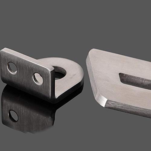 Heavy Duty Barrel Bolt with Padlock Hole, 6.7 Inch Slide Bolt Gate Latch with Padlock Hole,Solid SUS304 Stainless Steel Barrel Bolt Latch for Wooden Fence, Yard Door, Barn Door, Shed Door