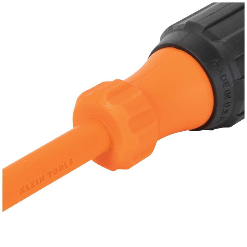 Klein Tools 85073INS Insulated Screwdriver Set features 1000V Phillips, Slotted and Square Tips, Cushion Grip Handles, 3-Piece 3-Piece Set
