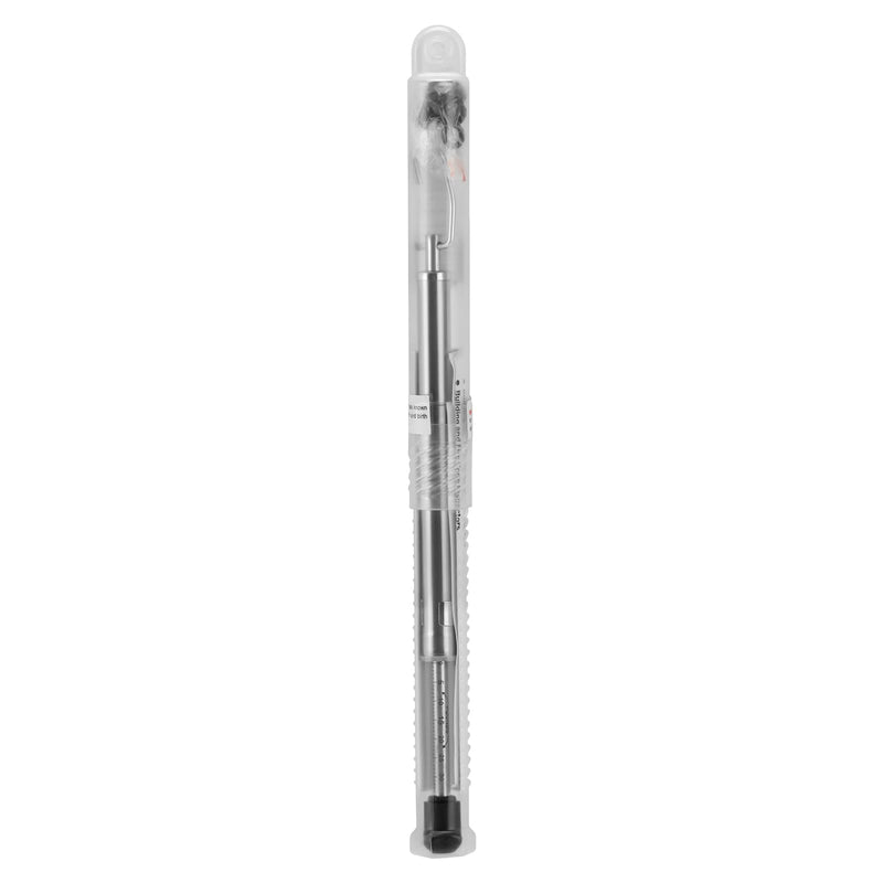 Push-Pull Door Pressure Gauge, 0-35LBS/16KG, ADA & Fire Code Compliant, Stainless Steel Body with Zinc-Plated Scale, 5% Accuracy