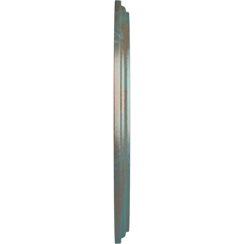 Ekena Millwork Marseille Ceiling Medallion, Copper Green Patina Copper Green Patina (Metallic Series)