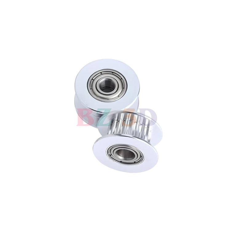 GT2 Idler Pulley 20 Teeth Bore 5mm Width 6mm 20T GT2 Idler 5mm for 3D Printer 6mm Width GT2 Timing Belt.(10pcs) GT2 Idler 6mm Width 20 Tooth Bore 5mm