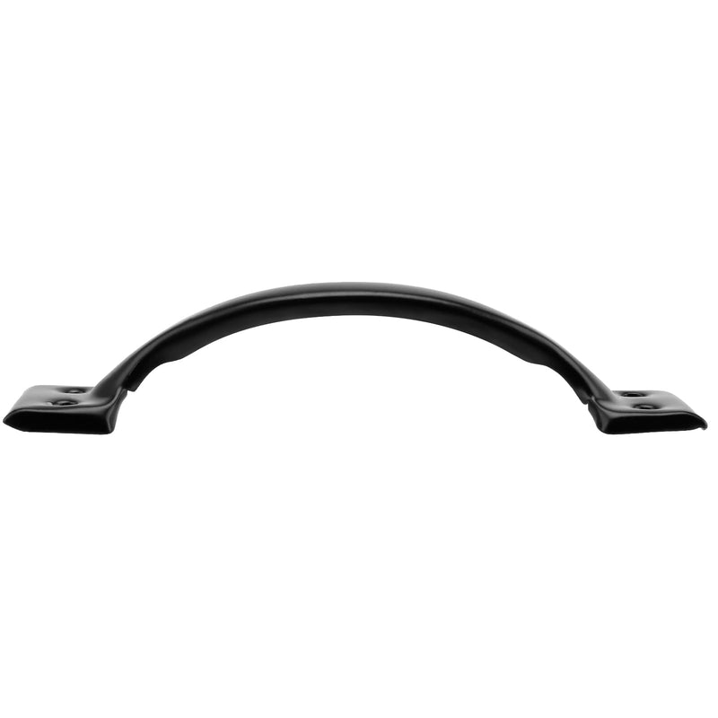 PINGEUI 30 Pack Gate Handle, 6 Inch Black Door Handle Cast Iron Sliding, Metal Long Gate Pull Handle Fence Handle for Outdoor, Garage, Interior