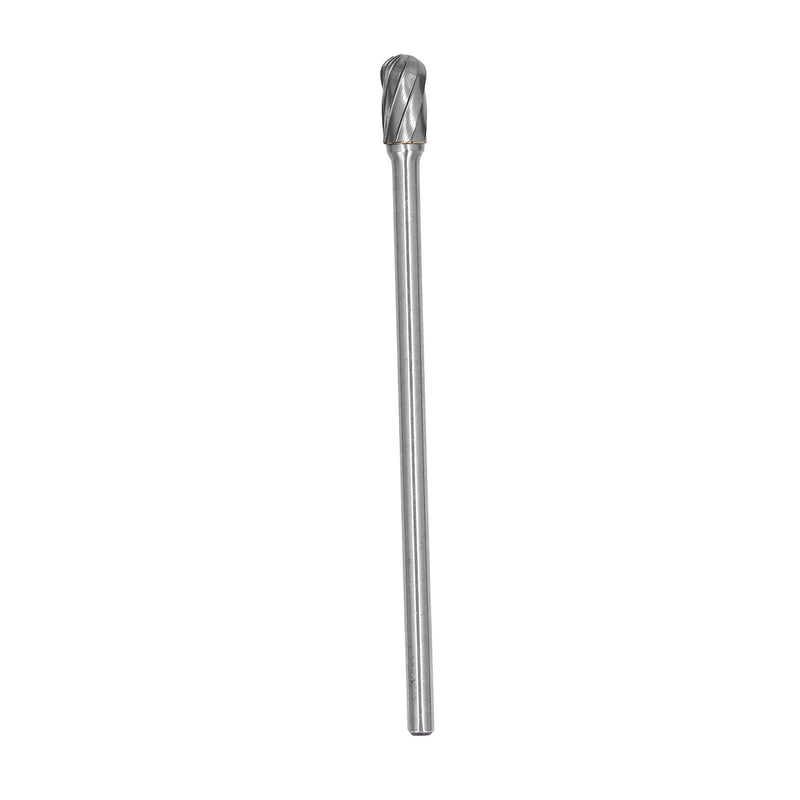 6pcs Carbide Burrs Set, Tungsten Steel Lengthen Solid Revolve Cylinder Head Porting Kit, Tungsten Carbide Burr Die, Cylinder Porting Kit for Woodworking Drilling Carving