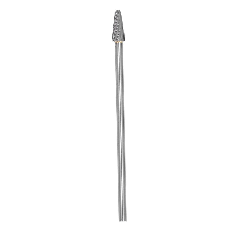 6pcs Carbide Burrs Set, Tungsten Steel Lengthen Solid Revolve Cylinder Head Porting Kit, Tungsten Carbide Burr Die, Cylinder Porting Kit for Woodworking Drilling Carving