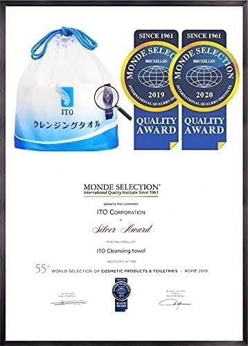ITO Cleansing Towel, Sensitive Skin, Disposable Towel, Facial Wash Towel, For Rough Skin, Sensitive Skin, Hand Towel, Face Wipe, Makeup Remover, Thick, No Pilling, Instant Moisture Absorption, Both - NewNest Australia