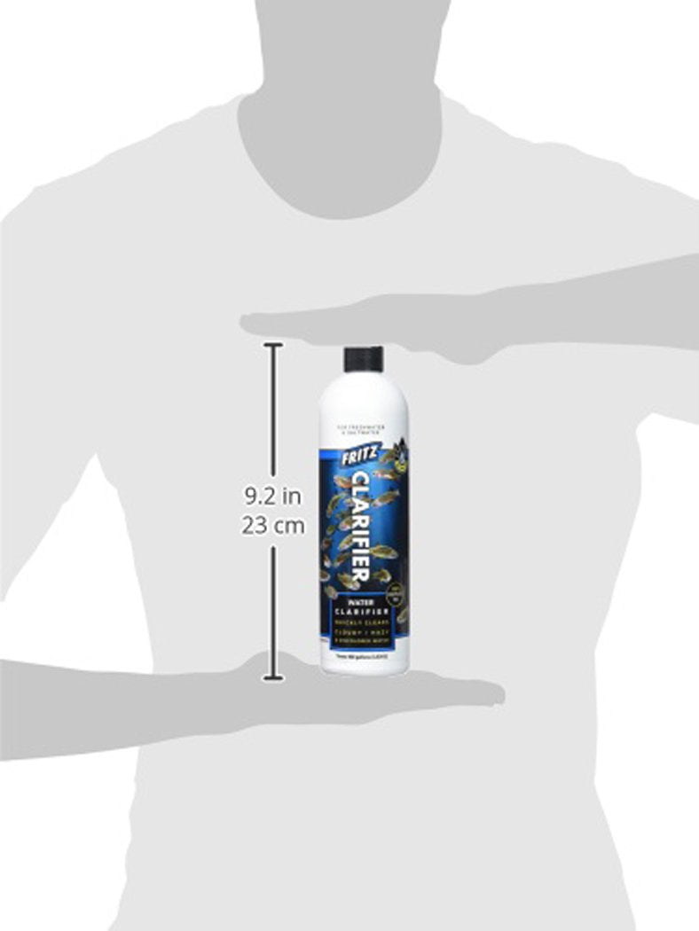 Fritz Aquatics 80177 Fritz Water Clarifier for Fresh and Salt Water Aquariums, 16-Ounce 16 oz